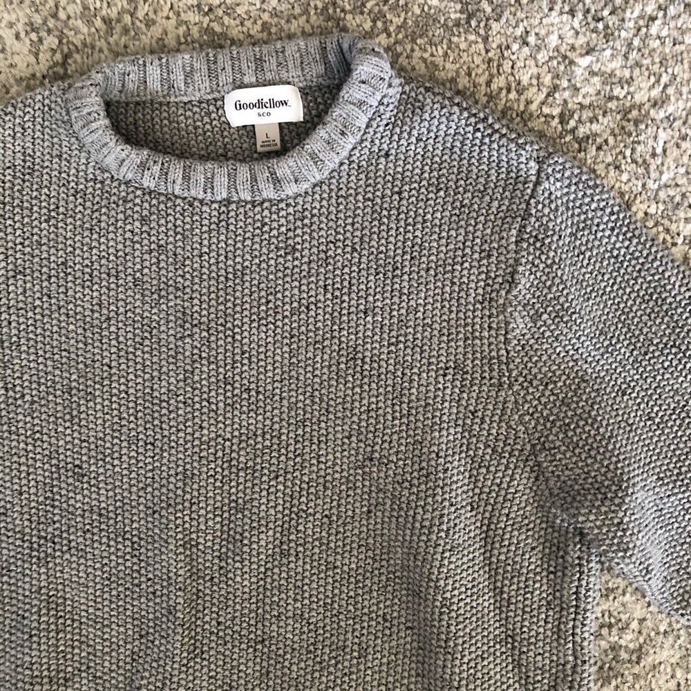 Goodfellow Grey Knit Sweater
